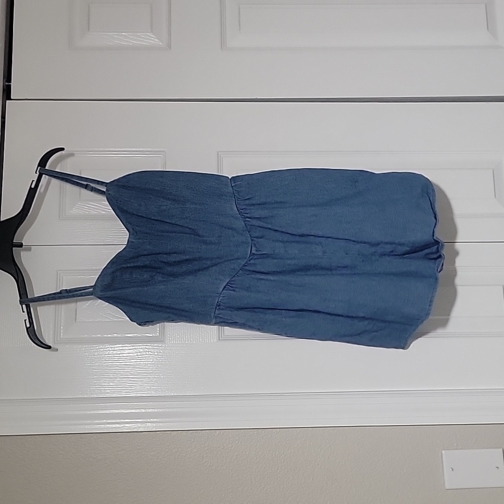 Old Navy Chambray Romper Adjustable Straps *Worn Once*